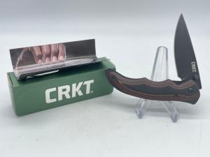 CRKT 1105K Lerch Design Endorser Brown/Black G10 Assist Liner Lock w/ OMP Box