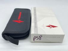 TERRAIN 365 USA P38 D/A Carbon Fiber Liner Lock EDC Automatic w/ OMP Box