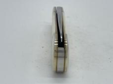 Vintage WEIDMANNSHEIL Boar Head Antique Ivory Lockback w/ OMP Box