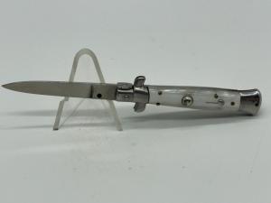FRANK BELTRAME Swivel Bolster Cracked Ice Switchblade Automatic