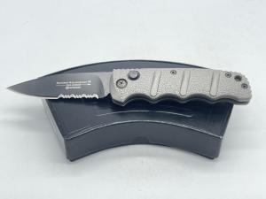 BOKER PLUS 01KALS74B Gray Drop Point Combo Automat Kalashnikov 74 w OMP Box