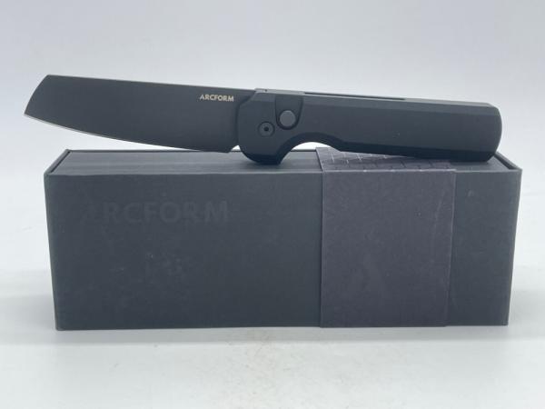 ARCFORM/PRO-TECH Sheepsfoot Black Titanium Slimfoot Automatic w/ OMP Box ARCFORM/PRO-TECH Sheepsfoot Black Titanium Slimfoot Automatic w/ OMP Box