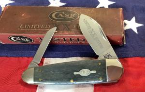 2000 Case xx Sleeveboard Mdl 6270 SS w Black Bone Handles in Orig box
