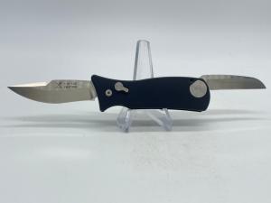 SWAT First Run Black Aluminum Double Blade Automatic Knife 1100