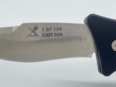 S.W.A.T. First Run Black Aluminum Double Blade Automatic Knife (1/100)