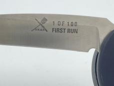 S.W.A.T. First Run Black Aluminum Double Blade Automatic Knife (1/100)