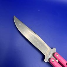 Benchmark USA Butterfly Knife Pink