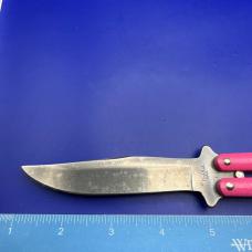 Benchmark USA Butterfly Knife Pink