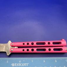 Benchmark USA Butterfly Knife Pink