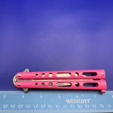 Benchmark USA Butterfly Knife Pink