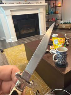Rare INOX in a Pill Stamped Shell Puller Stiletto