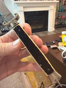 Rare INOX in a Pill Stamped Shell Puller Stiletto