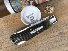 Great Eastern Cutlery 721123LB Northfield Cody Scout Lockback C Green Jig Nice!