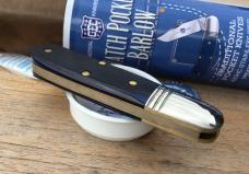 Great Eastern Cutlery 251125SS Watch Pocket Barlow Navy Blue Sawcut Stainless Nice!