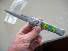 Ganzo Knife Automatic Pretty Cool Bayonet Dagger Very Fast UNUSED!