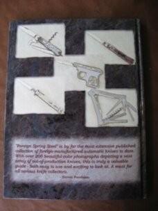 Switchblade Knife Book " FOREIGN SPRING STEEL Collectors Guide Vol.1 "