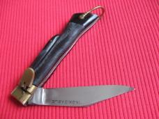 Vintage Unique Deer Foot Leverlock Switchblade Knife
