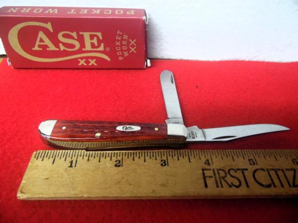CASE XX 6207 RED BONE MINI TRAPPER 2024 UNUSED IN BOX CASE XX 6207 RED BONE MINI TRAPPER 2024 UNUSED IN BOX