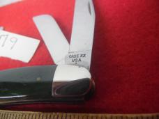 CASE XX SG63047 SMOOTH GREEN BONE STOCKMAN 1979 FLESH ONLY BLADE PRE OWNED EXTRA NICE