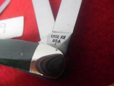CASE XX SG63047 SMOOTH GREEN BONE STOCKMAN 1979 FLESH ONLY BLADE PRE OWNED EXTRA NICE