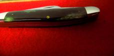 CASE XX SG63047 SMOOTH GREEN BONE STOCKMAN 1979 FLESH ONLY BLADE PRE OWNED EXTRA NICE