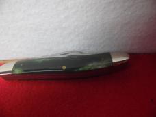 CASE XX SG63047 SMOOTH GREEN BONE STOCKMAN 1979 FLESH ONLY BLADE PRE OWNED EXTRA NICE