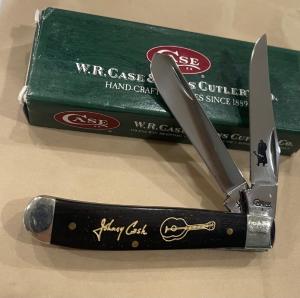 Case 2009 Ebony BN Mini Trapper Johnny Cash
