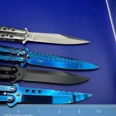 Lot of 4 Butterfly Balisong Knives