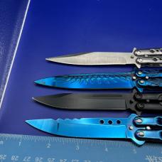 Lot of 4 Butterfly Balisong Knives