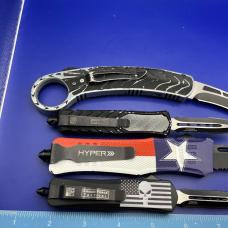 Lot of 4 OTF Knives