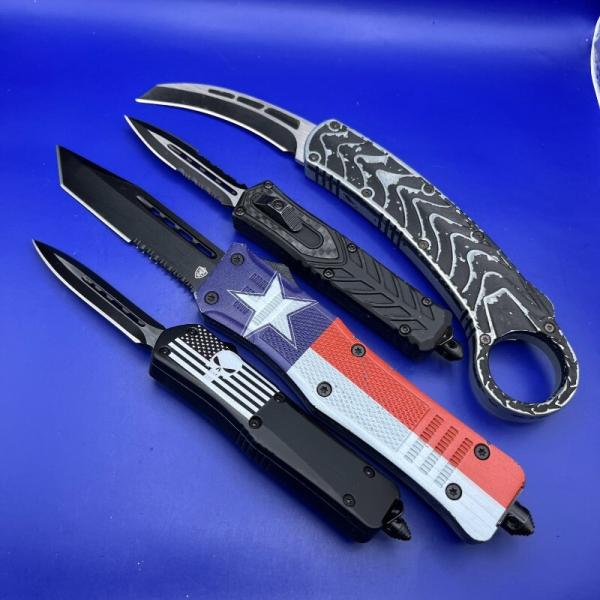 Lot of 4 OTF Knives Lot of 4 OTF Knives