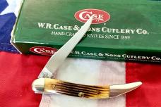 2005 Case xx Texas Toothpick w/ Super Antique Bone Handles (mdl# 610096 SS) -NOS Orig box