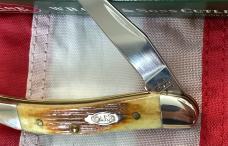 2005 Case xx Texas Toothpick w/ Super Antique Bone Handles (mdl# 610096 SS) -NOS Orig box