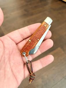 Great Eastern Cutlery 151216CL CAP Lifter GOLDEN ALE BONE S Boys Knife GEC 15