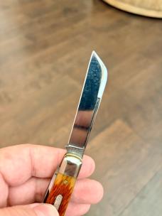 Great Eastern Cutlery 151216CL CAP Lifter GOLDEN ALE BONE S Boys Knife GEC 15