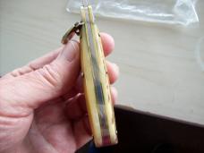 Vintage Hubertus Knife 09 Cigar Solingen Old Ritter Factory Gen. Stag/Antler UNUSED!