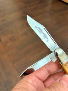 Great Eastern Cutlery 781224 “S” SFO Smooth Autumn Gold Bone GEC 78
