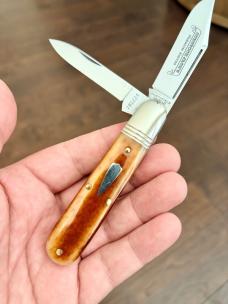 Great Eastern Cutlery 781224 “S” SFO Smooth Autumn Gold Bone GEC 78