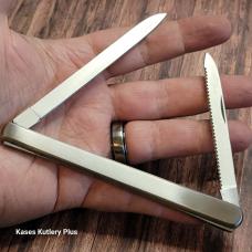 Master Cutlery Melon Tester Folding Pocket Knife 5" Closed Stainless Steel
