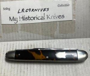 SUPER OLD 1800's SHEFFIELD TORTIS 4 BLADES KNIFE