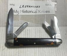 SUPER OLD 1800's SHEFFIELD TORTIS 4 BLADES KNIFE
