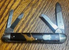 SUPER OLD 1800's SHEFFIELD TORTIS 4 BLADES KNIFE