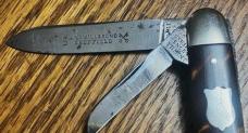 SUPER OLD 1800's SHEFFIELD TORTIS 4 BLADES KNIFE