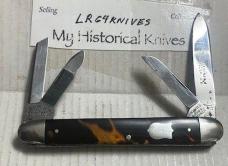SUPER OLD 1800's SHEFFIELD TORTIS 4 BLADES KNIFE