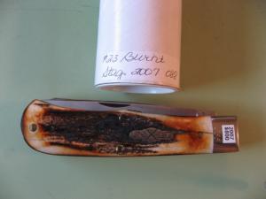 GREAT EASTERN NORTHFIELD 2007 23 PATTERN TRAPPER BURNT STAG 