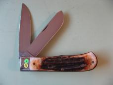 GREAT EASTERN NORTHFIELD 2007 23 PATTERN TRAPPER BURNT STAG 
