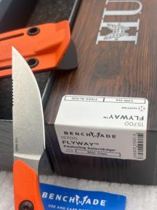 Benchmade 15700 Flyway Lightweight Hunting Knife Fixed Blade NIB Made In USAyway