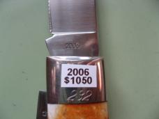 GREAT EASTERN NORTHFIELD 2006 23 PATTERN TRAPPER BURNT STAG 