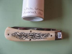 GREAT EASTERN  2006 23 PATTERN TRAPPER WHITE SMOOTH LASER BONE 1 OF 81