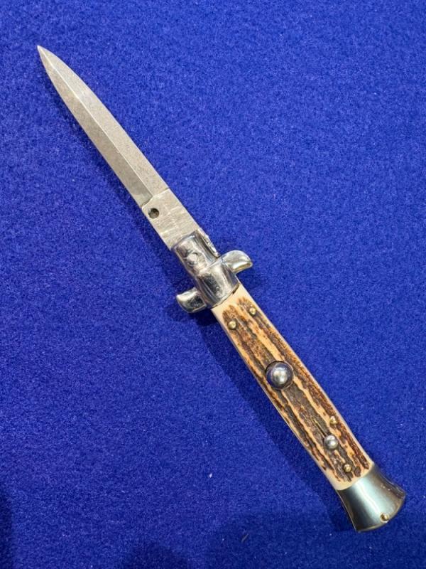 20cm Stag Swivel Bolster Dagger Blade 20cm Stag Swivel Bolster Dagger Blade